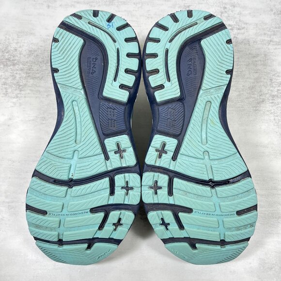 Brooks Adrenaline GTS 23 Running Shoes - Women's Size 7 Wide - Blue - Picture 8 of 9